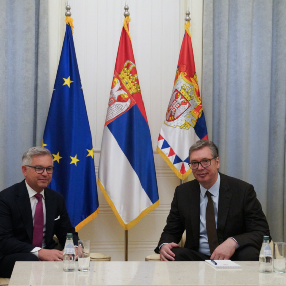 Serbian President Aleksandar Vučić met with the European Commissioner for Home Affairs and Migration