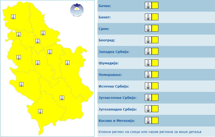 Popaljeni alarmi za Prvi maj FOTO