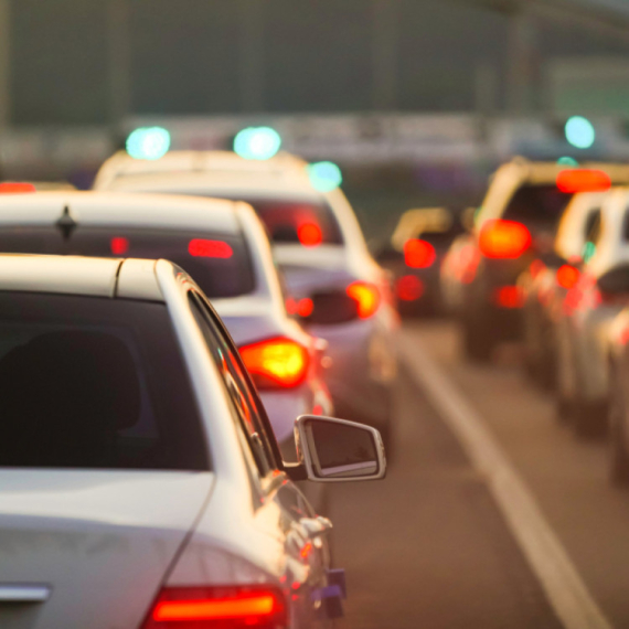 Severe traffic congestion in Belgrade – packed streets PHOTO