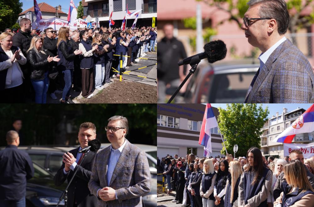Vučić u Pančevu: Dočekalo ga više od 3.000 ljudi; "Uskoro se spremite. Srbija pobeđuje" FOTO/VIDEO