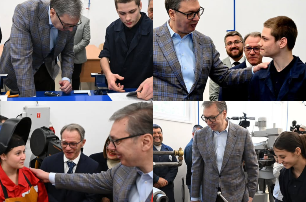 Vučić: "Rad, ozbiljnost i odgovornost uvek su pobeđivali"; "Slavimo budućnost onih koji žele da se bore" VIDEO