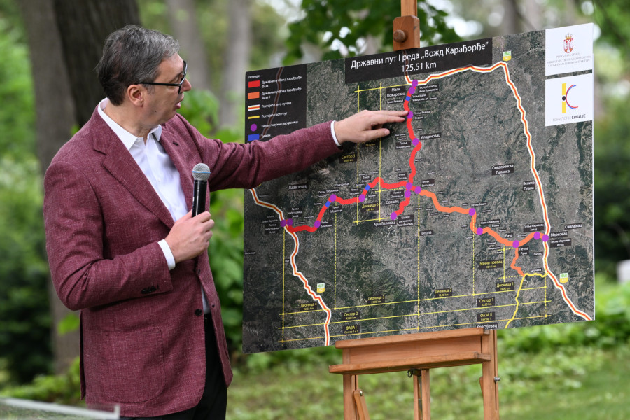 Most important address since 2012; Impressive results presented; Vožd Karađorđe connects Belgrade and Šumadija