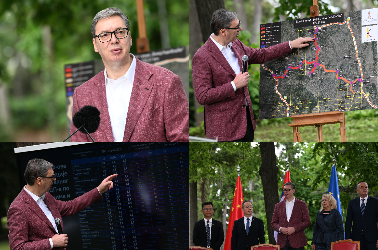 Most important address since 2012; Impressive results presented; Vožd Karađorđe connects Belgrade and Šumadija