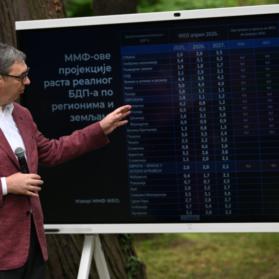 Vučić: "Svetska ekonomija rašće sporije od srpske"; "Ulažemo više novca od Nemačke, Francuske..."