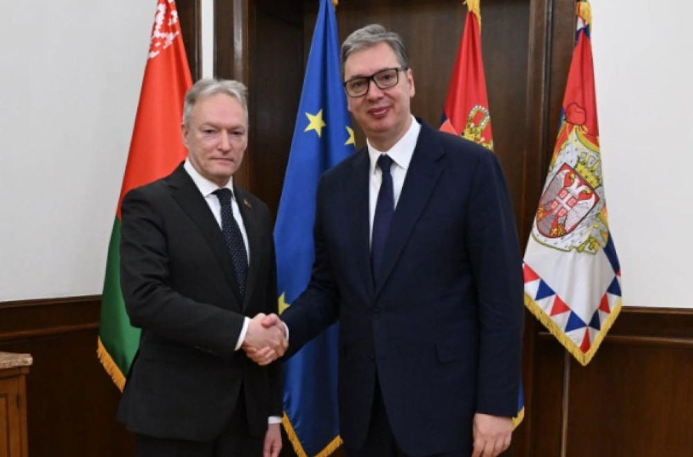 Vučić razgovarao sa ambasadorom Belorusije; "Zahvalan na odluci da učestvuju na EXPO 2027" FOTO