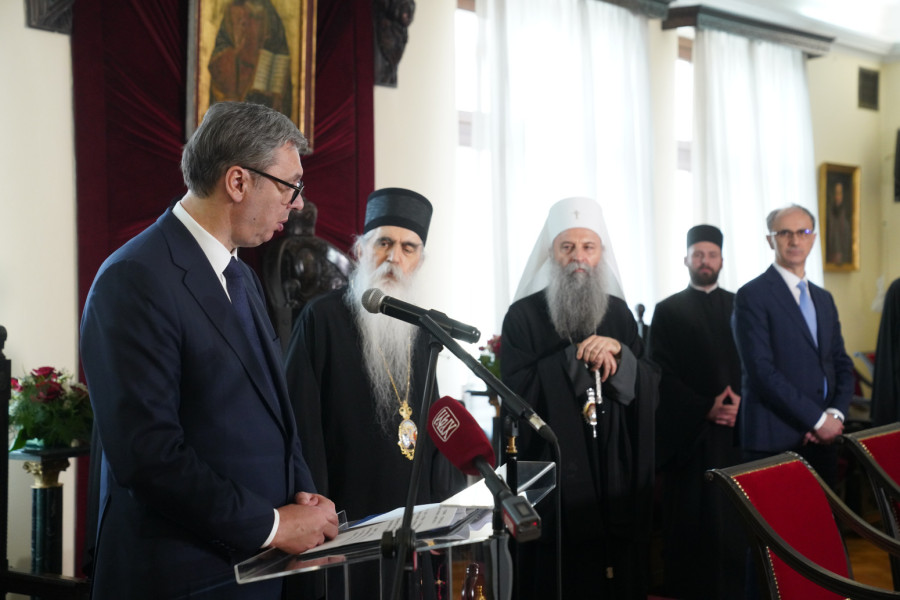 Ogroman korak napred; Vučić: Potpisali ste Memorandum kojim se stvara Univerzitet Sveti Sava FOTO/VIDEO