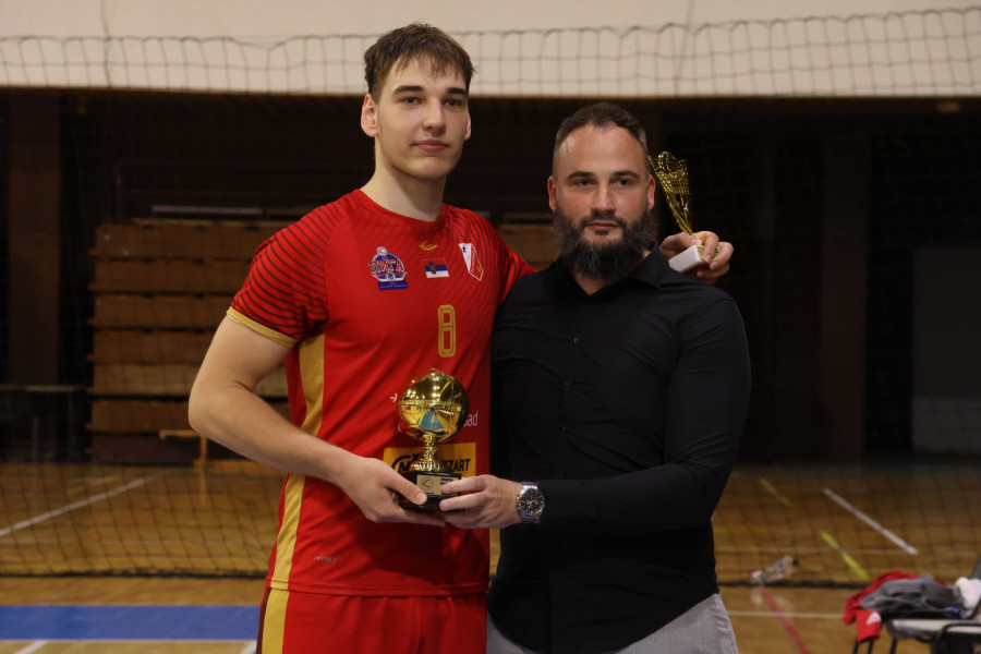 Juniori Vojvodine najbolji u Srbiji, Pavle je MVP