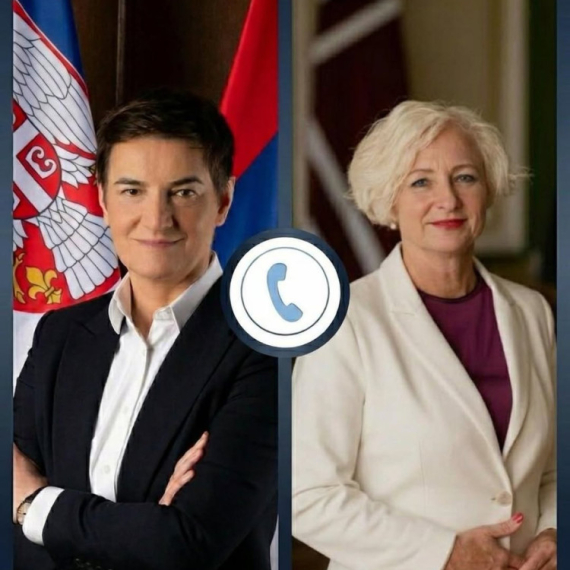 Brnabić sa predsednicom parlamenta Letonije: "Otvaranjem ambasade počinje novo poglavlje odnosa" FOTO