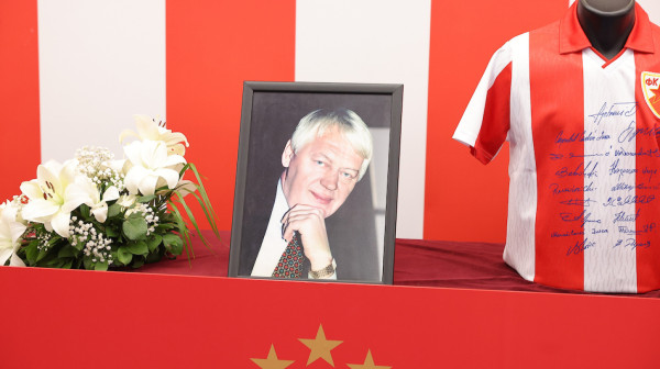 Crvena zvezda se oprostila od legendarnog Vladimira Cvetkovića