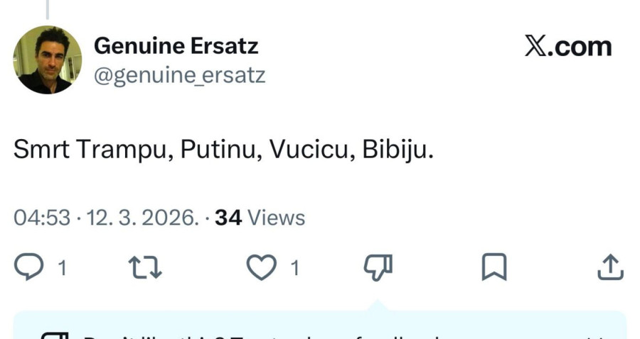 Milogorac iz Njujorka koji podržava blokadere pozvao na ubistva državnika: Smrt Trampu, Putinu, Vučiću...