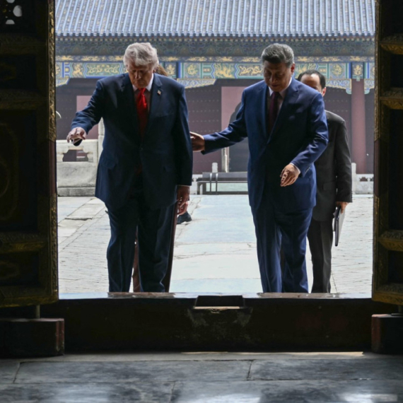 Drama in Beijing; Clash between Xi's and Trump's security teams VIDEO