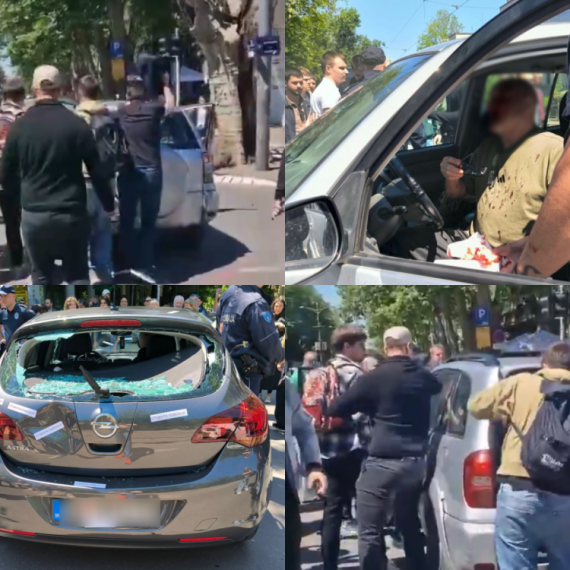Blokaderi izazvali saobraćajku kod Pravnog, linčovali čoveka; Jedina politika im je nasilje i haos VIDEO