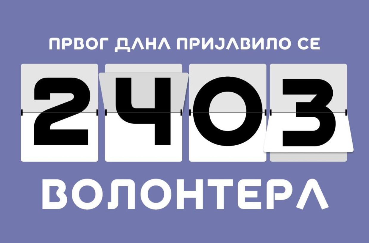 Evo kako da se prijavite za najveći volonterski program: Do 18 sati 3.412 prijavljenih za EXPO 2027