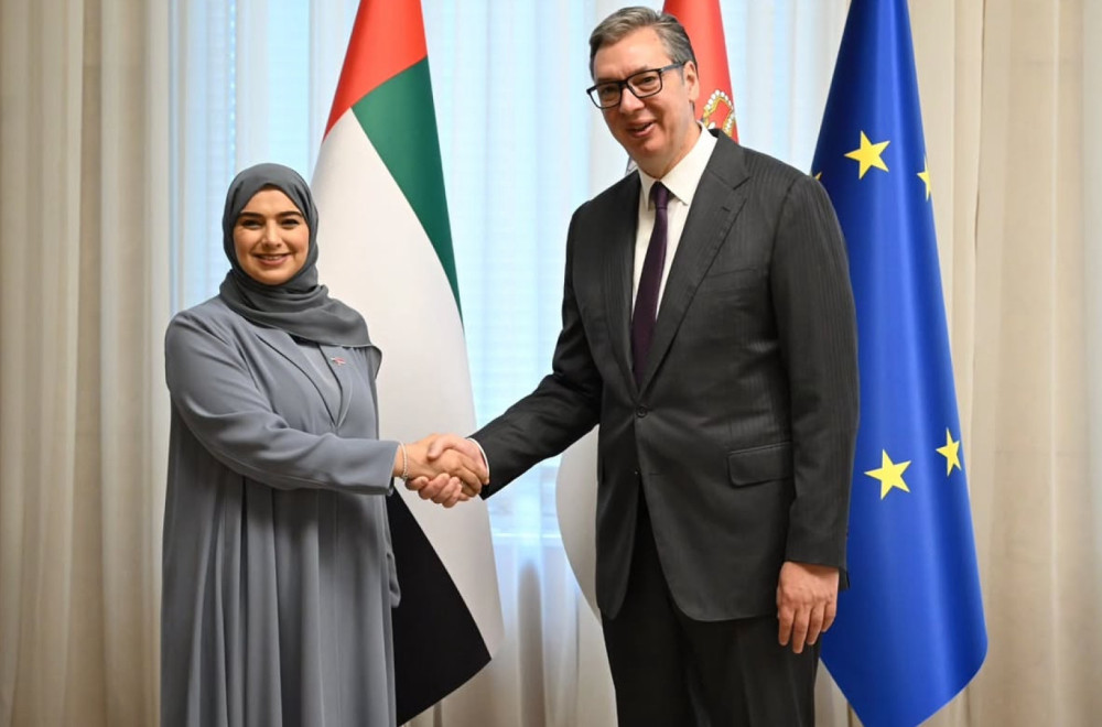 Vučić sa ministarkom za klimatske promene UAE: "Emirati jedan od najvažnijih strateških partnera Srbije"