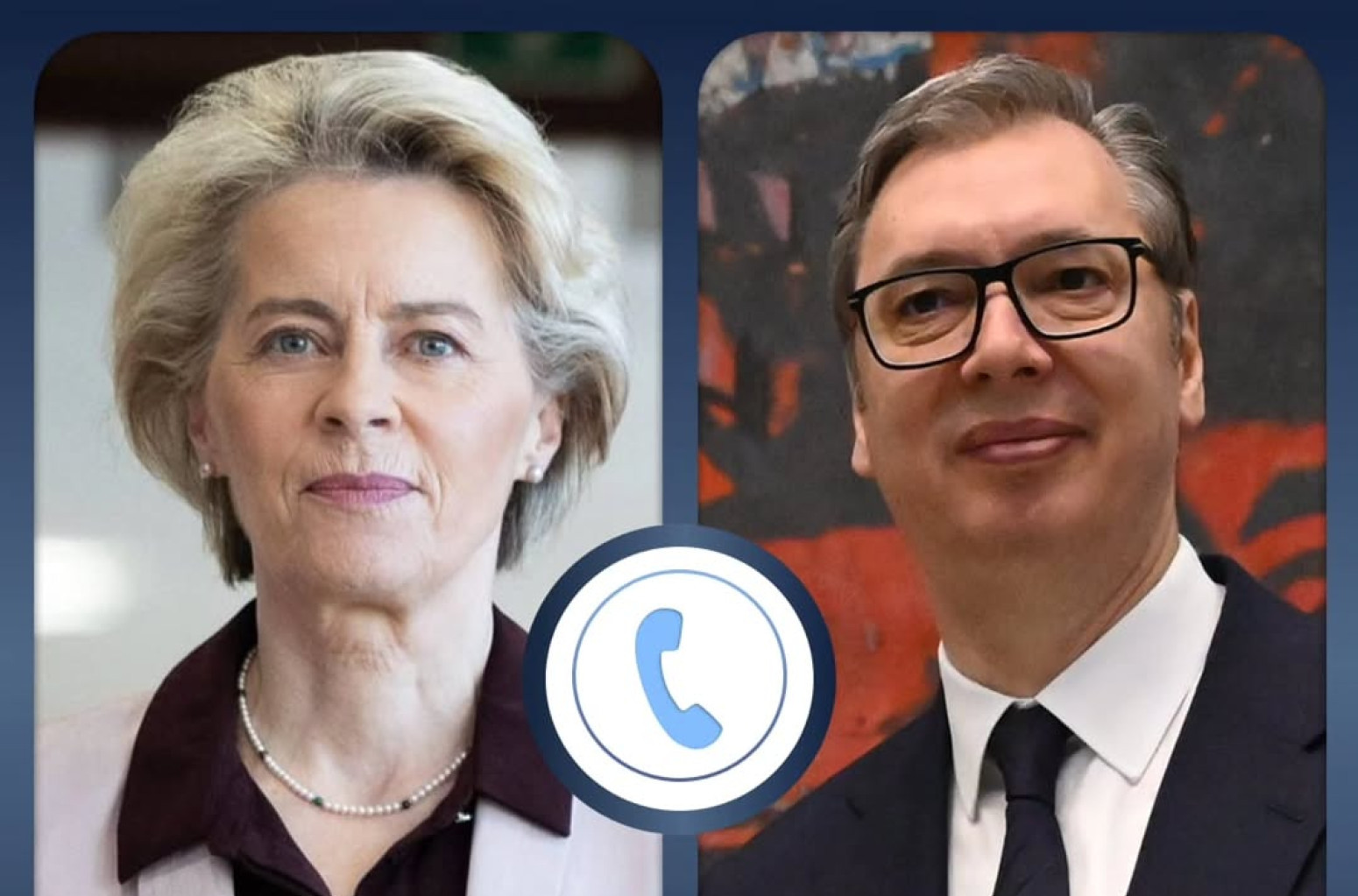 Vučić razgovarao sa Ursulom fon der Lajen: "Dobar i otvoren razgovor"; "Srbija ostaje posvećena reformama"