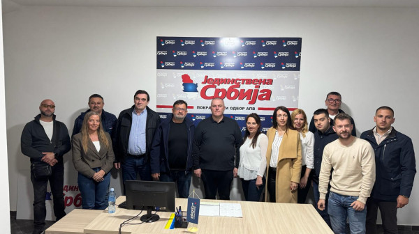 Dalibor Marković Palma u Novom Sadu: "Ako se izbori raspišu sutra, Jedinstvena Srbija je spremna juče"