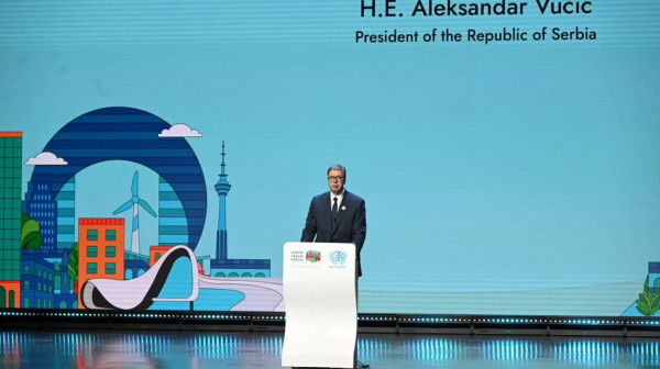 Vučić from Baku: "EXPO 2027 provides a platform for the promotion of more than 140 countries worldwide"