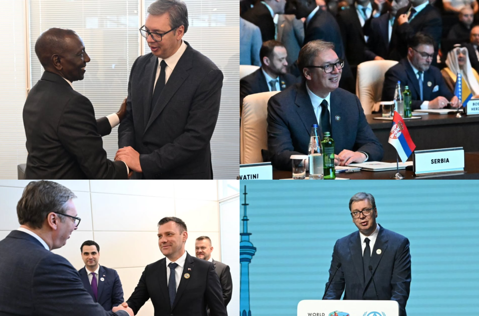 Vučić se obratio na Svetskom urbanom forumu; Niz bitnih susreta; "Sa ponosom predstavljam Srbiju" FOTO/VIDEO
