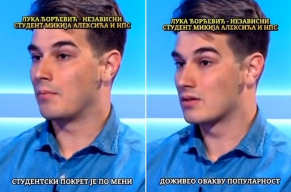 "Student" koji radi za Miroslava Aleksića