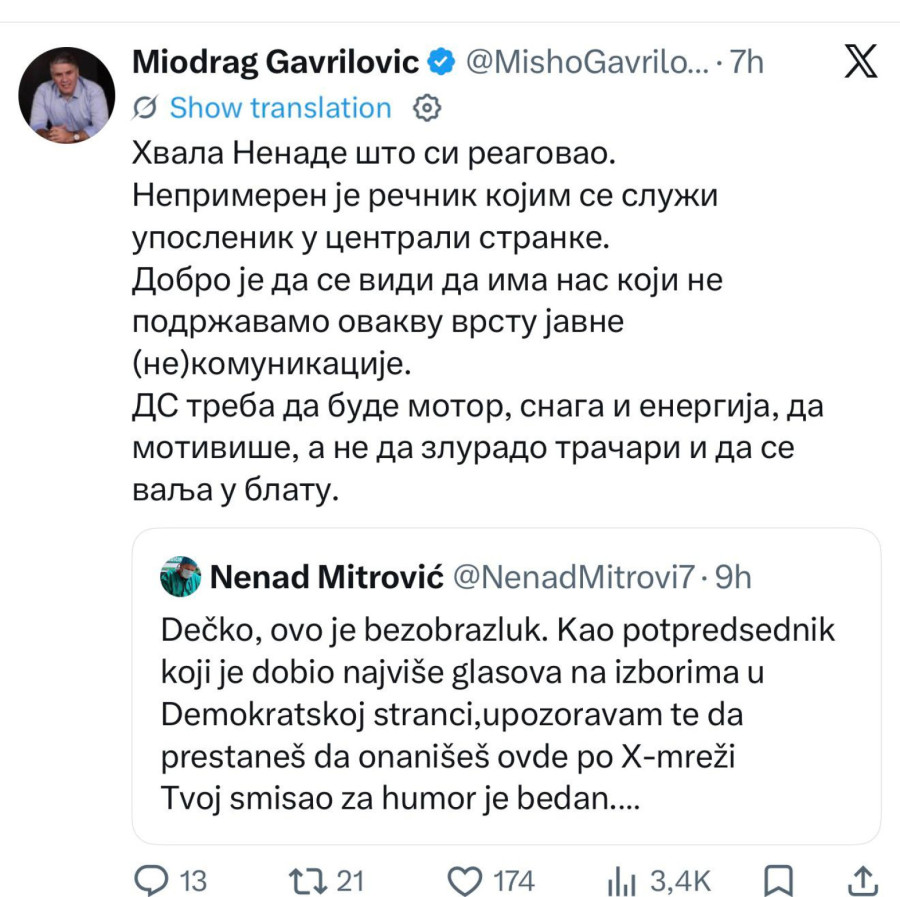 Totalni raspad Demokratske stranke zbog Marinike FOTO