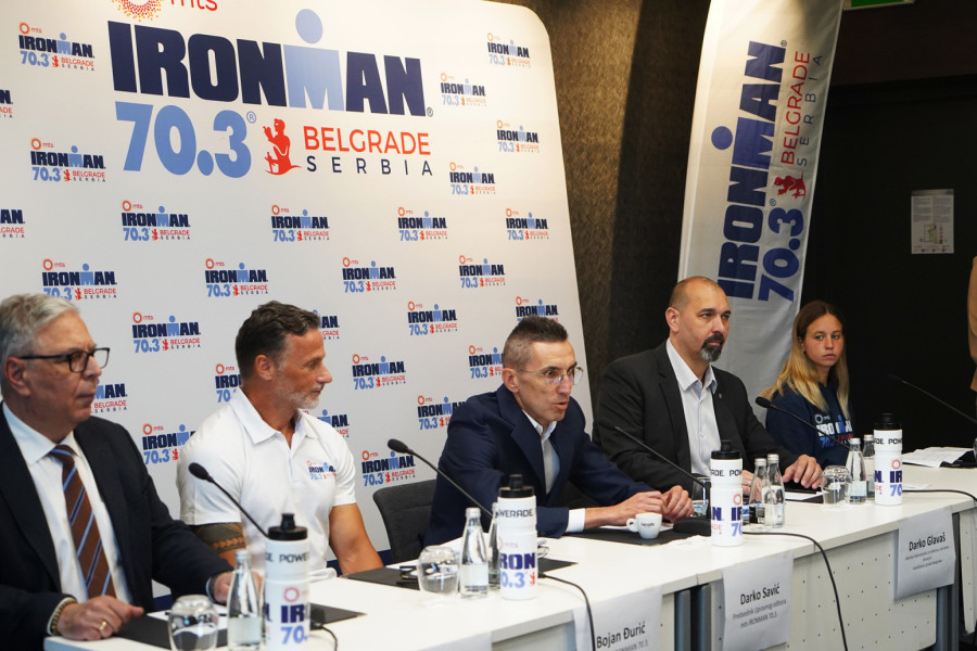 Ironman 70.3 u Beogradu: Spektakl za nepokolebljive atlete