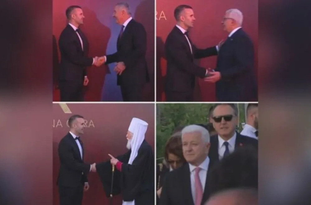 Oni su slavili otcepljenje Crne Gore: Rame uz rame – Spajić, raspop Miraš, Gojko, Mandić... FOTO