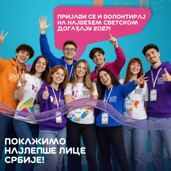 Preko 5.000 volontera se već prijavilo za EXPO 2027: Ovo su najtraženije pozicije