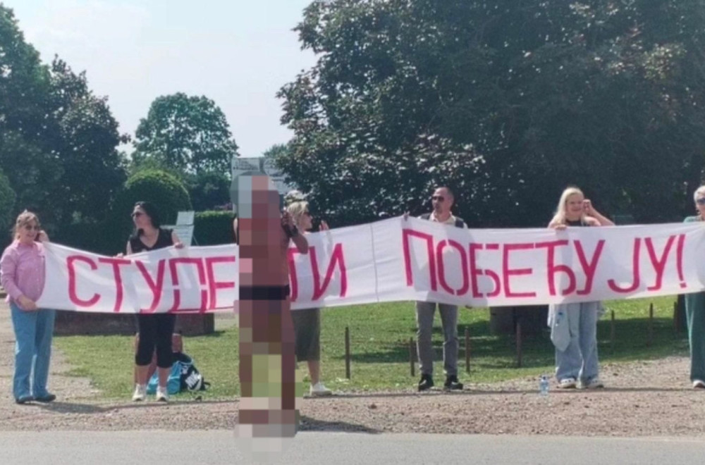 Evo ko su blokaderi u Lazarevcu: Slika koja sve govori FOTO