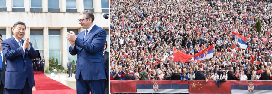 Čelično prijateljstvo Srbije i Kine zasnovano na poverenju i saradnji; Vučić popularniji od Putina i Trampa