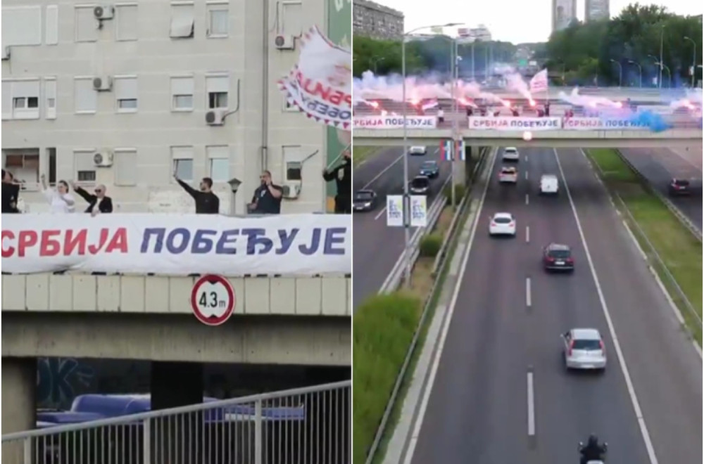 Spektakl na ulicama Beograda: Građani poslali moćnu poruku – "Srbija pobeđuje" VIDEO