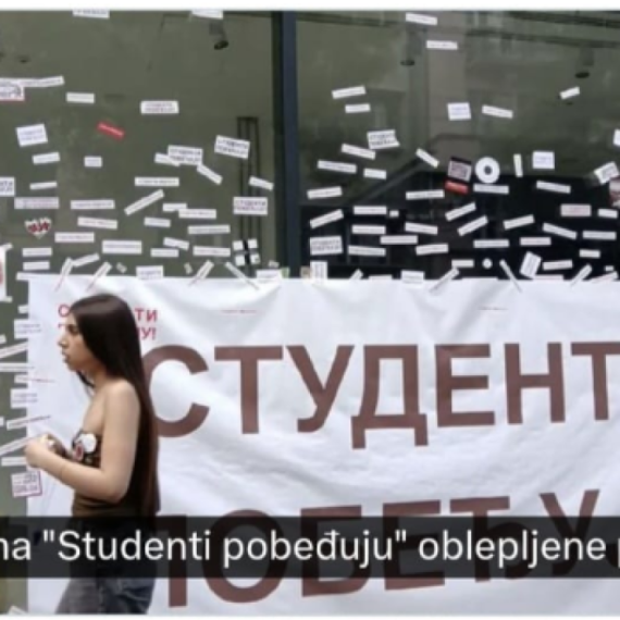 Skandal: Blokaderi uništili kancelarije i predstavništvo EXPO FOTO
