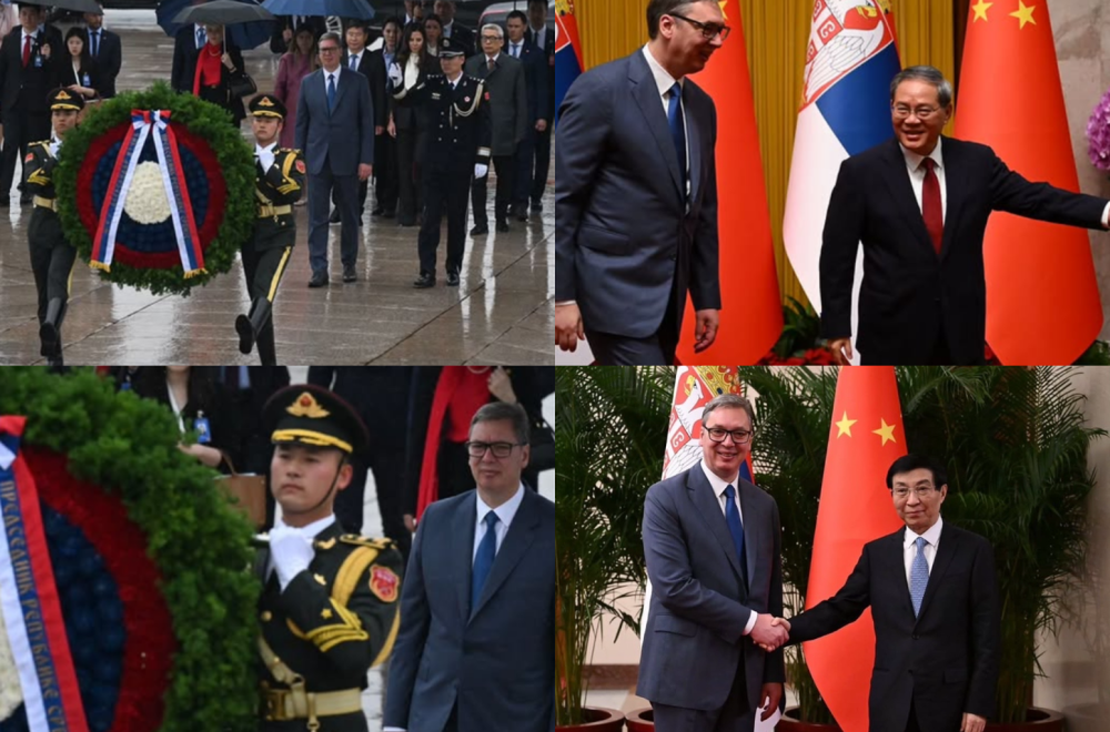 Vučić u Kini: Veliki dan za Srbiju; "Odnosi dve zemlje dostigli su istorijski najviši nivo" FOTO