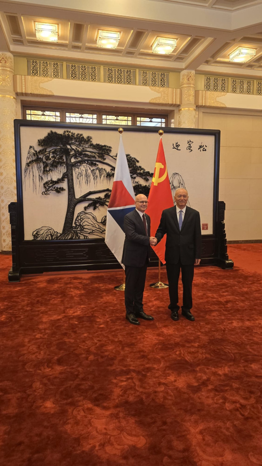 Vučević u Pekingu sa visokim zvaničnikom KPK; Potvrđena snažna saradnja Srbije i Kine FOTO
