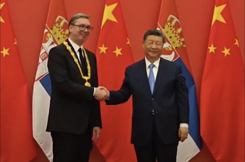 Potvrđeno čelično prijateljstvo: Si Đinping uručio Vučiću najviše državno odlikovanje FOTO/VIDEO