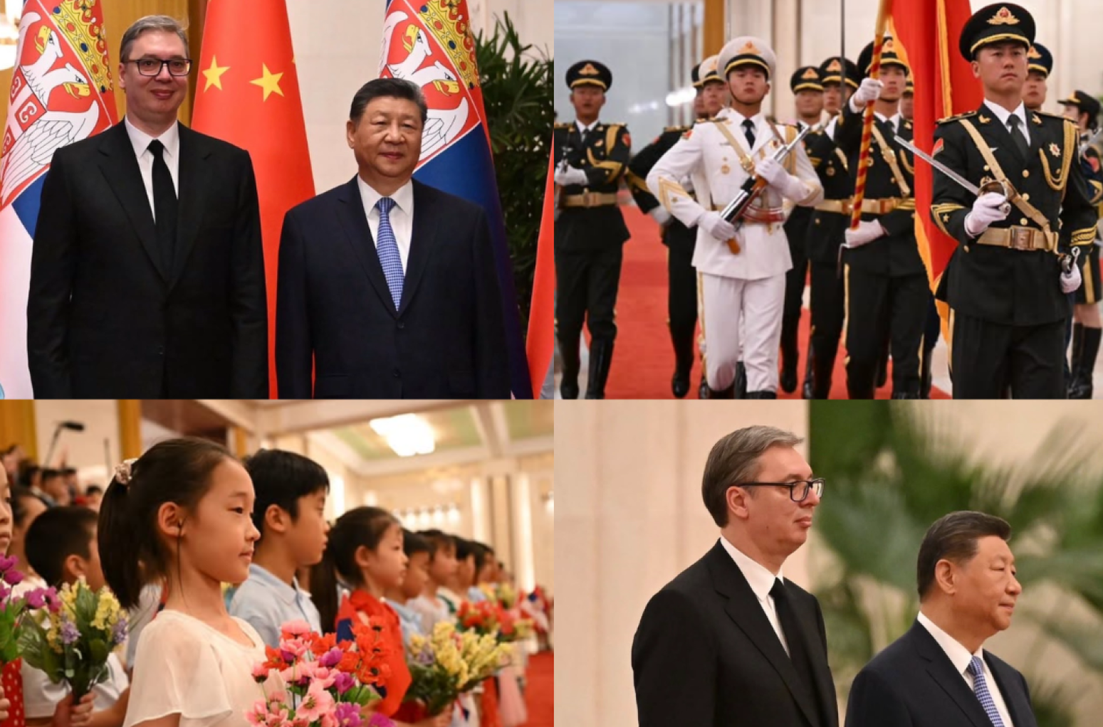 Veličanstven doček Vučića u Pekingu; Velika čast i potvrda čeličnog prijateljstva Srbije i Kine FOTO