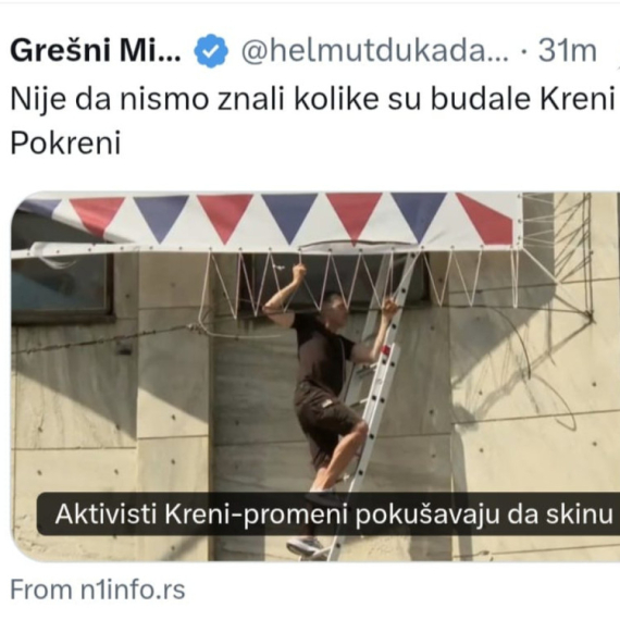 Novi cirkus blokadera: Sada su uspeli da se posvađaju i oko ptica FOTO
