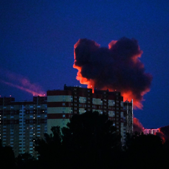 Massive attack on Kyiv: The city is in flames PHOTO/VIDEO
