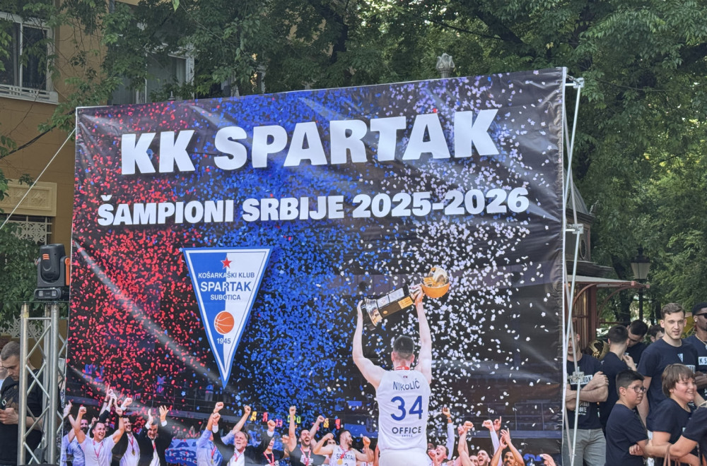 Subotica dočekala šampione: Nakon 60 godina titula"preseljena" iz Beograda