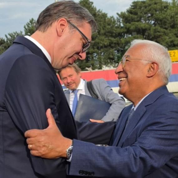 Vučić welcomes Costa: "Welcome to Serbia, Dear António"; "EU membership is our strategic goal" PHOTO