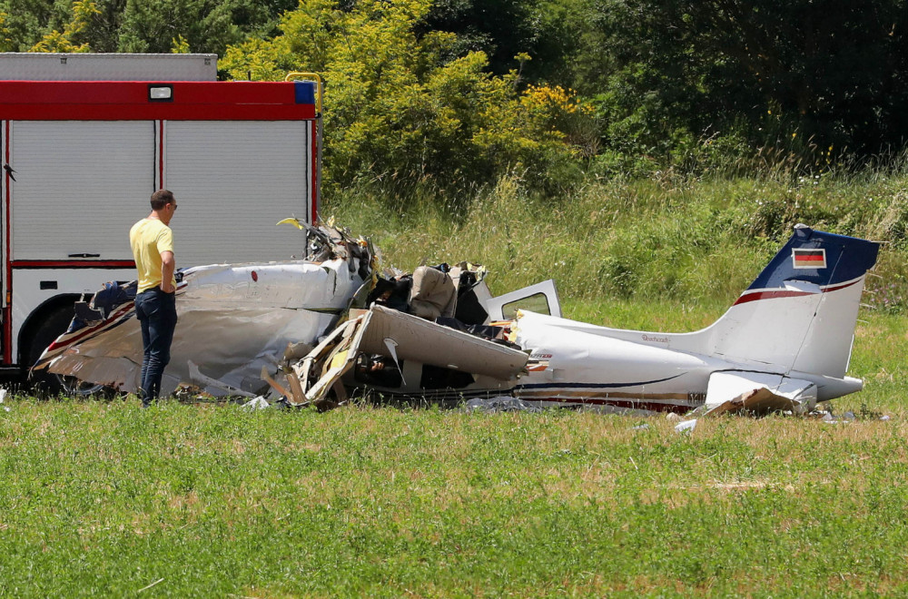 Plane crashes in Croatia; Unconfirmed reports: Casualties reported