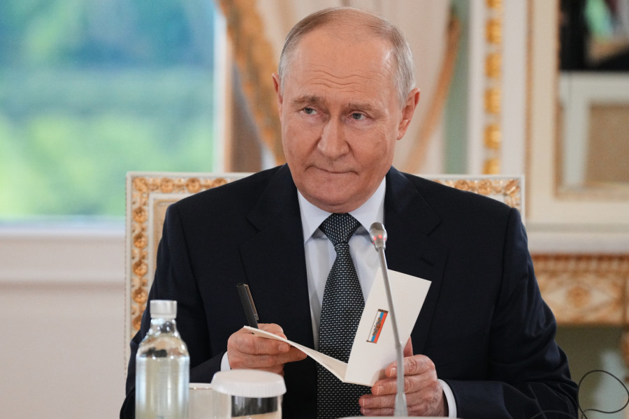 Putin turned everything upside down last night, literally