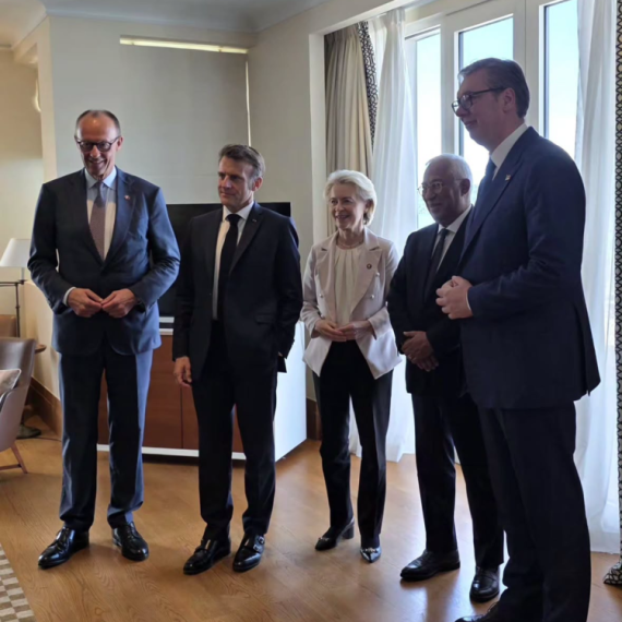 Vučić with von der Leyen, Costa, Merz and Macron: "On Serbia's European future" VIDEO