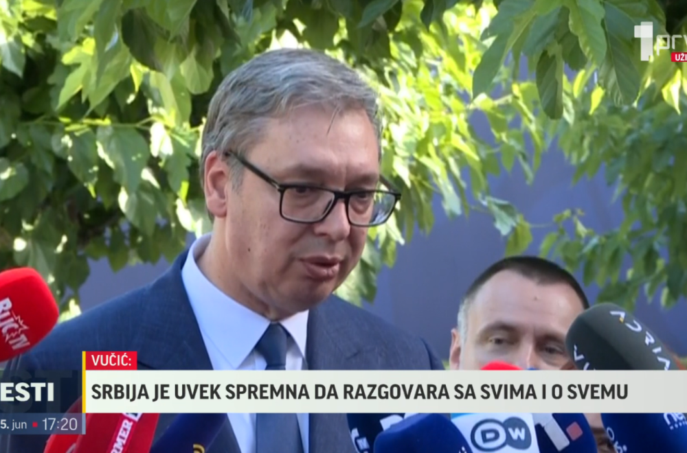 Vučić: "ANB organizovala napade na Srbiju"; "Srbi bili dobri kad su gasili požar na Lušticu"