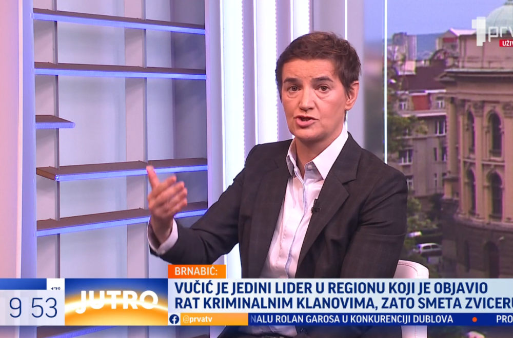Brnabić o blokaderskim medijima: "Za Tivat su videli 'hibridni rat', a o pronađenom u Rektoratu ćute" VIDEO