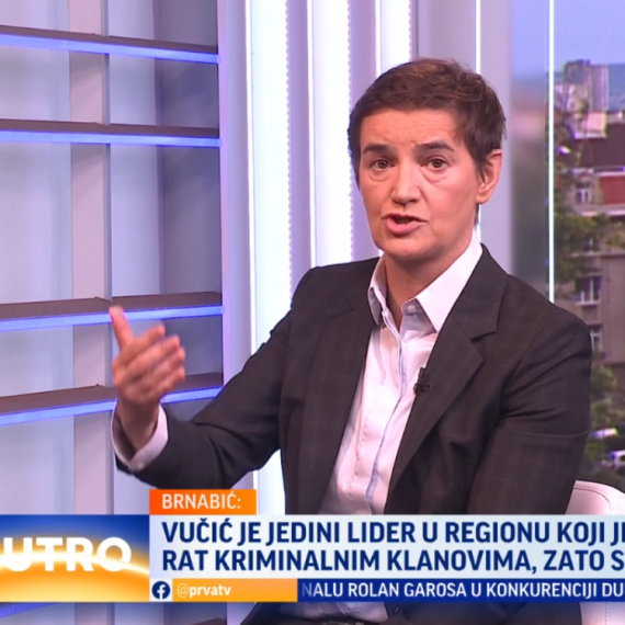 Brnabić o blokaderskim medijima: "Da je ono iz Rektorata bilo na letu za Tivat, Srbiju bi optužili za napad"