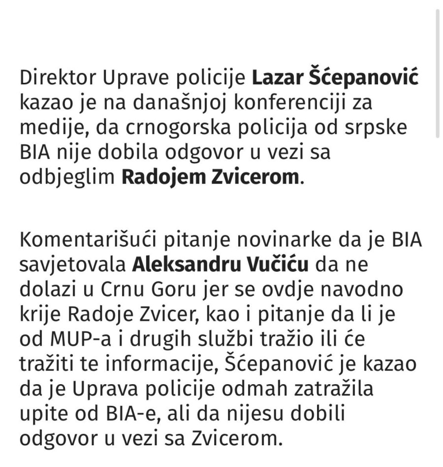 Uhvaćeni u laži; Crnogorski mediji i službe ponovo u funkciji hibridnog ratovanja protiv Srbije FOTO
