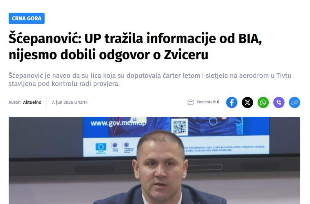Uhvaćeni u laži; Crnogorski mediji i službe ponovo u funkciji hibridnog ratovanja protiv Srbije FOTO
