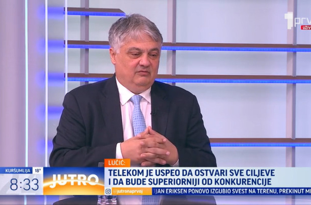 Lučić: Rekordan profit Telekoma Srbija od 1,3 milijarde evra VIDEO
