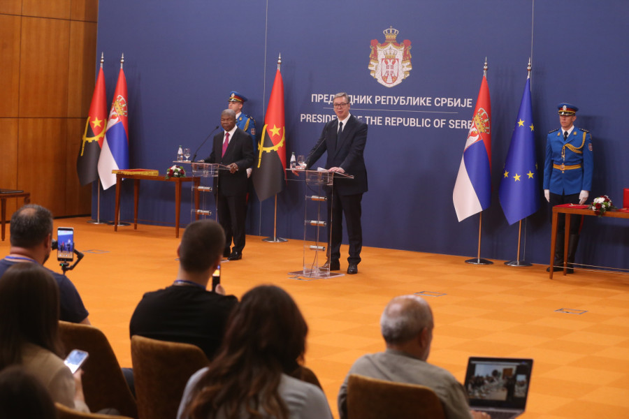 Vučić: Zahvalan na tome što Angola podržava teritorijalni integritet Srbije; Imamo najbliže odnose FOTO