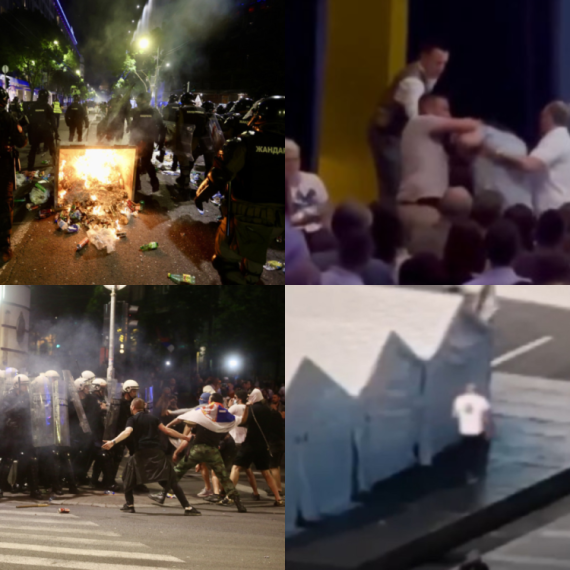 Dvostruki aršini: Blokaderi ne prestaju da govore o demokratiji, ali zato u neistomišljenike pucaju i tuku ih
